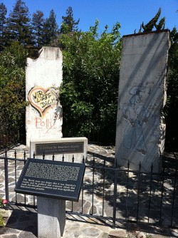 A Portion of the Berlin Wall in Mountain View