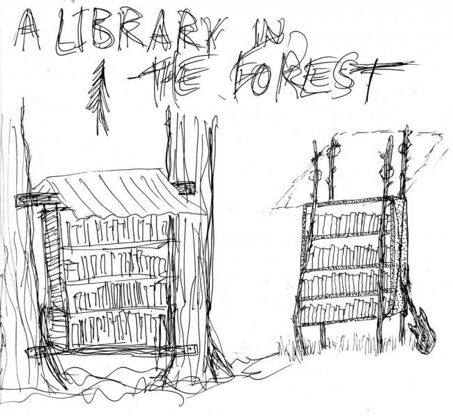 Library in the Forest