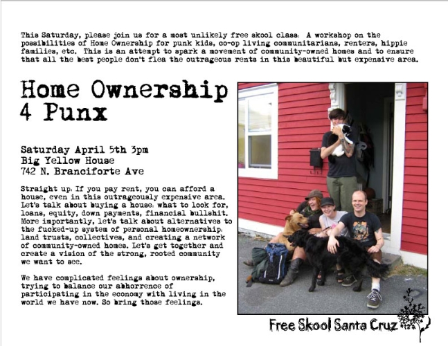 Homeownership for Punx